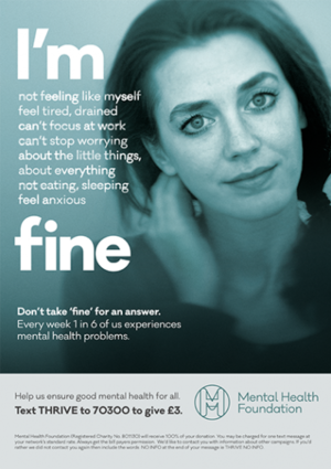 BLOG / NEWS. I'm Fine - Mental Health